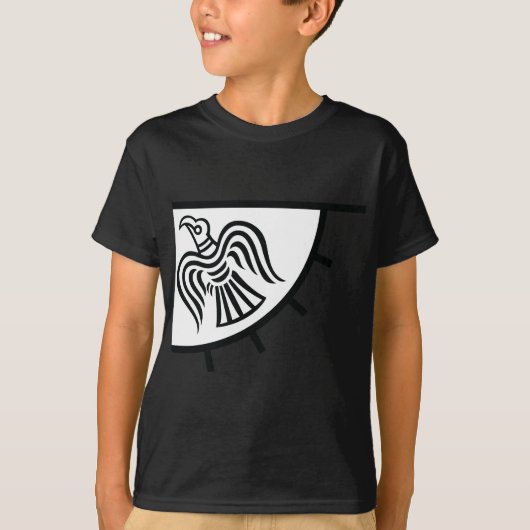 Raven Banner (Viking Flag) T-shirt (Voorkant)