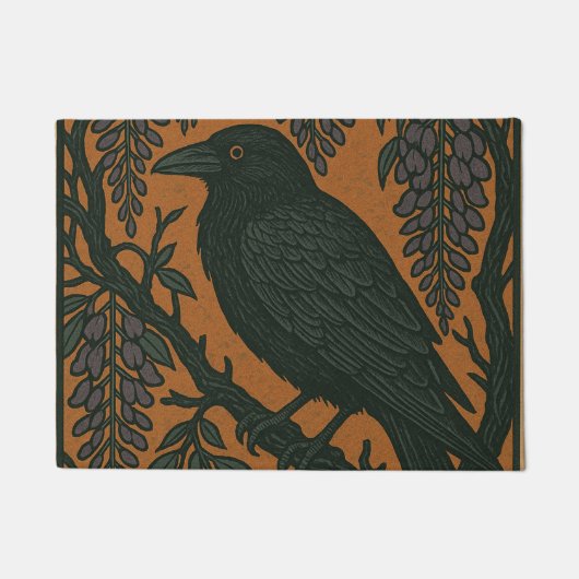 Raven Bird Deurmat (Voorkant)