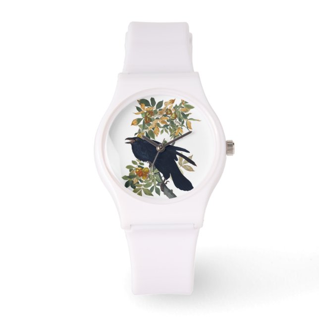 Raven Bird Horloge (Voorkant)