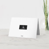 Raven Birthday of Thinking of You Card Kaart (Achterkant)