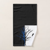 Raven Black Bird Bad Handdoek (Handdoek)