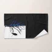 Raven Black Bird Bad Handdoek (Handdoek)