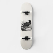  Raven Black Bird Crow Persoonlijke vogels Skateboard (Voorkant)