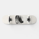  Raven Black Bird Crow Persoonlijke vogels Skateboard (Horizontaal)