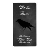Raven Black Wine Label (Voorkant)