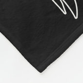 Raven Blanket Native Spirit Animal Fleece Blanket (Hoek)