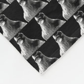 Raven Blanket Native Spirit Animal Fleece Blanket Deken (Hoek)