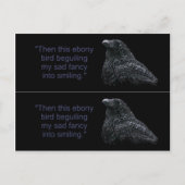 Raven Book markers Briefkaart (Voorkant)