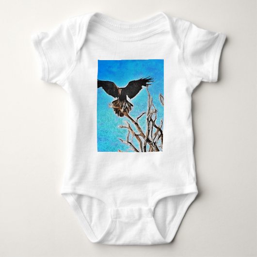 Raven boom romper (Voorkant)