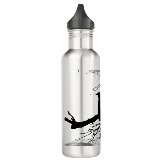 Raven Bottle van Alexandra Cook Waterfles (Links)