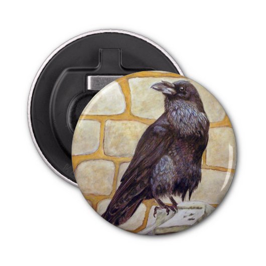 Raven Button Flesopener (Voorkant)