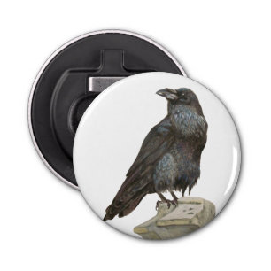 Raven Button Flesopener