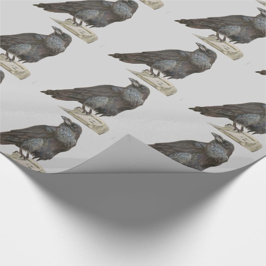 Raven Cadeaupapier (Hoek)