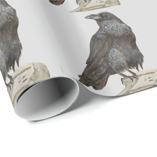 Raven Cadeaupapier (Rol Hoek)