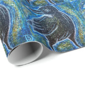 Raven Cadeaupapier (Rol Hoek)