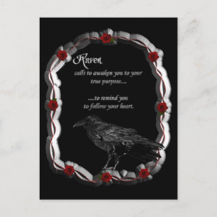 Raven Calling Briefkaart