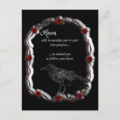 Raven Calling Briefkaart (Voorkant)