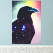 Raven Canvas Afdruk (Insitu (Houten vloer))