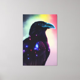 Raven Canvas Afdruk