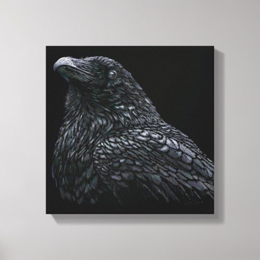 Raven Canvas Afdruk (Voorkant)