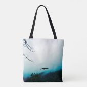 Raven Canvas tas (Achterkant)
