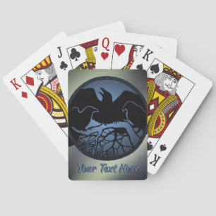 Raven Cards Custom Tribal-speelkaarten Pokerkaarten