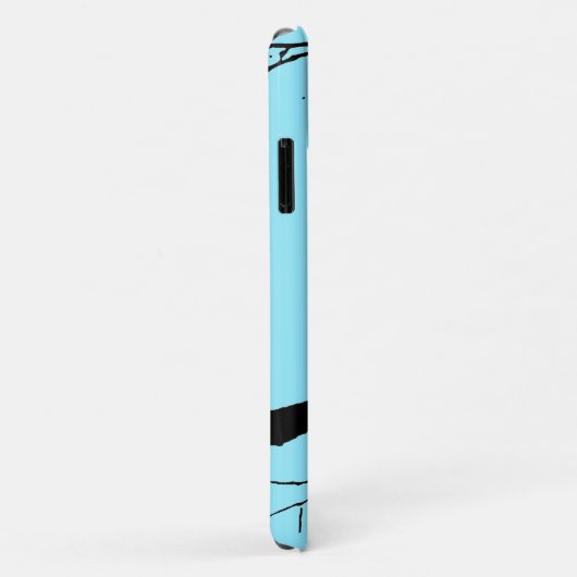 Raven Case-Mate iPhone Case (Achterkant/rechts)