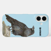 Raven Case-Mate iPhone Case (Achterkant (horizontaal))