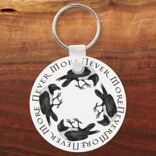 Raven Circle Sleutelhanger (Voorkant)