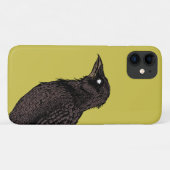 Raven Creepy Crow Bright Gothic Ink Art Case-Mate iPhone Case (Achterkant (horizontaal))
