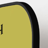 Raven Creepy Crow Bright Gothic Ink Art Name Pickleball Paddle (Links Detail)