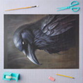 Raven Crow 2 Decoupage Papier (Craft)