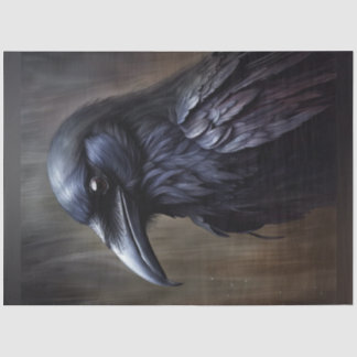 Raven Crow 2 Decoupage Papier