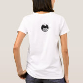Raven Crow Art Shirt dames, T-shirt voor dames (Achterkant)