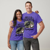 Raven Crow Coffee Halloween T-shirt (Unisex)