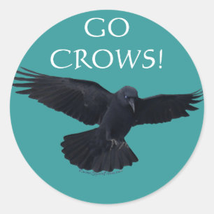 RAVEN & CROW Design Nieuw! Ronde Sticker