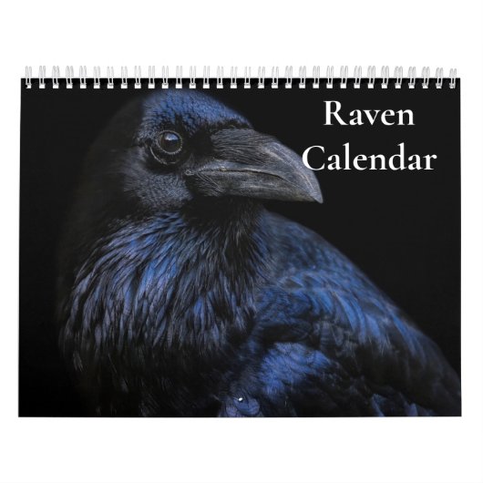 Raven Crow Kalender 2027 (Hoes)