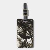Raven Crow Steampunk Bagagelabel (Voorkant verticaal)