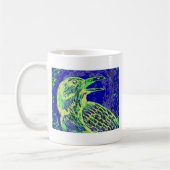 raven daggloed koffiemok (Links)
