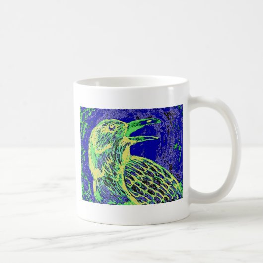 raven daggloed koffiemok (Rechts)