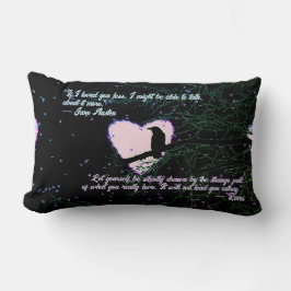 Raven Dark Love Cracked Glowing Heart beroemd gema Kussen