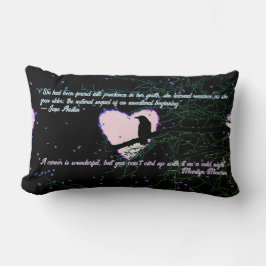 Raven Dark Love Cracked Glowing Heart beroemd gema Kussen