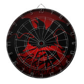 Raven Dartboard Cool Tribal Kunstwerk Gifts Dartbo Dartbord (Voorkant)
