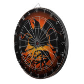 Raven Dartboard Cool Tribal Raven Art Dartboard Dartbord (Voorkant Rechts)