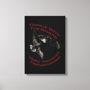 Raven de Transformer Canvas Afdruk