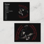 Raven de Transformer Visitekaartje (Voorkant / Achterkant)