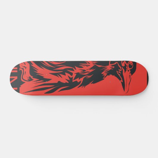 Raven Deck Skateboard (Horizontaal)