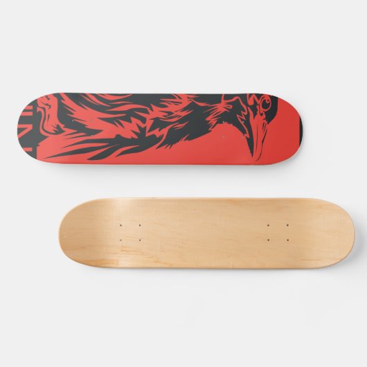 Raven Deck Skateboard (Horizontaal)
