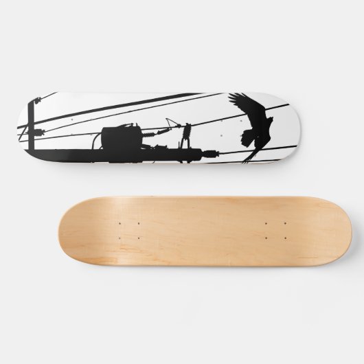 Raven Deck Skateboard (Horizontaal)