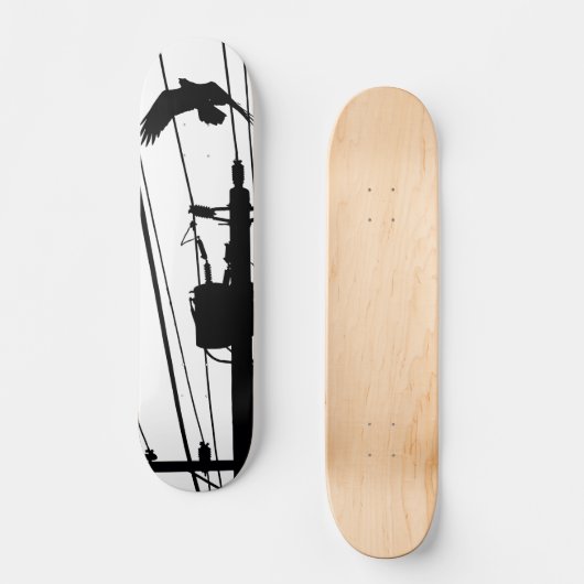 Raven Deck Skateboard (Voorkant)